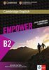 Cambridge English Empower B2: Student's book (print). Für Erwachsenenbildung/Hochschulen.