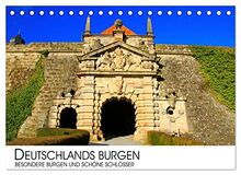 Deutschlands Burgen - besondere Burgen und schöne Schlösser (Tischkalender 2023 DIN A5 quer), Calvendo Monatskalender