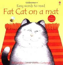 Fat Cat on a Mat (Usborne Easy Words to Read)