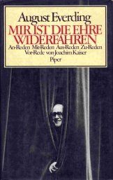 Mir ist die Ehre widerfahren. An- Reden, Mit- Reden, Aus- Reden, Zu- Reden