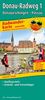 Radwanderkarte Donau-Radweg 1, Donaueschingen - Passau: Mit Ausflugszielen, Einkehr- & Freizeittipps, reissfest, wetterfest, beschriftbar, GPS-genau, ... reissfest, wetterfest, recycelbar, GPS-genau