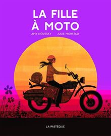 La fille à moto