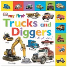 Tabbed Board Books: My First Trucks and Diggers: Let's Get Driving! (Tab Board Books)