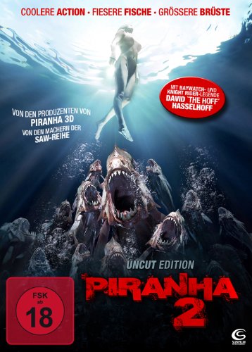 Piranha 2 in 3D (Uncut) (+ 2D-Version) [Blu-ray 3D] de John Gulager