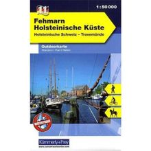 Outdoorkarte 11 Fehmarn - Holsteinische Küste 1 : 50.000: Wandern, Rad, Reiten. Holsteinische Schweiz, Travemünde