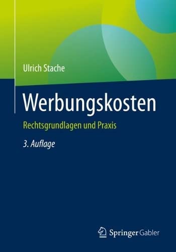 Werbungskosten - Ulrich Stache Kartoniert (TB)