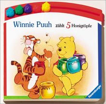 Winnie Puuh - Erste Spielbilderbücher: Winnie Puuh zählt 5 Honigtöpfe: Buch mit Spielzeug