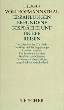 Hugo von Hofmannsthal. Gesammelte Werke in zehn Einzelbänden. Gedichte-Dramen I 1891-1898 /Dramen II 1892-1905 /Dramen III 1893-1927 /Dramen IV. ... Erfundene Gespräche und Briefe. Reisen