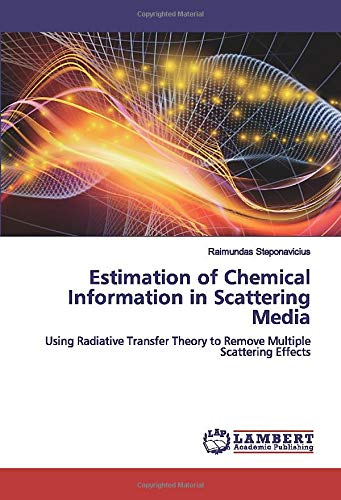 Estimation of Chemical Information in Scattering Media: Using Radiative Transfer Theory to Remove Multiple Scattering Effects