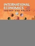 International Economics: Theory and Policy (Addison-Wesley Series in Economics)