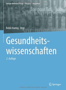 Gesundheitswissenschaften (Springer Reference Pflege – Therapie – Gesundheit)