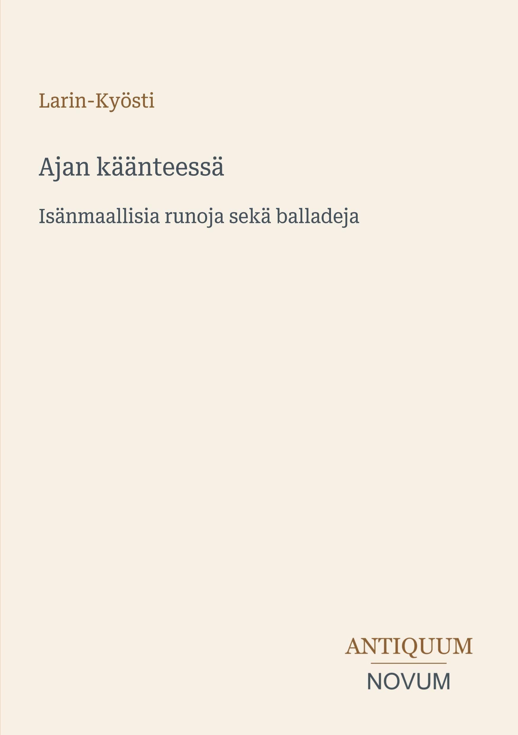 Ajan käänteessä