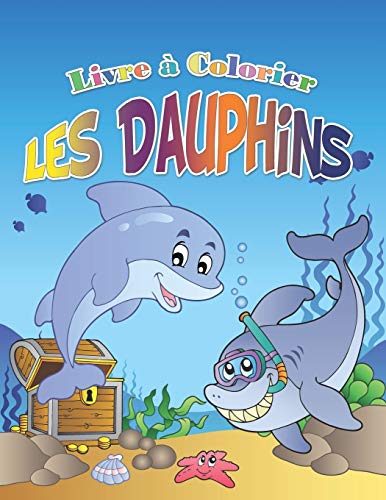 Livre à Colorier: Les Dauphins