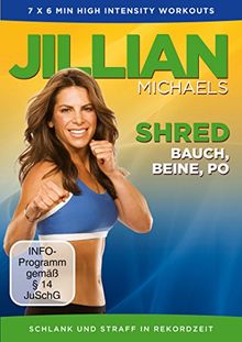 Jillian Michaels - Shred: Bauch, Beine, Po