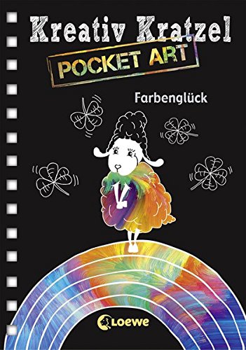 Kreativ-Kratzelbuch   Kreativ-Kratzel Pocket Art Farbenglück - Ann-Katrin Heger Kartoniert (TB)