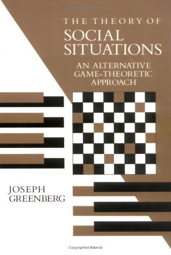 Theory Social Situations: An Alternative Game-Theoretic Approach