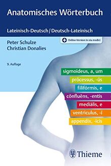 Anatomisches Wörterbuch: Lateinisch - Deutsch, Deutsch - Lateinisch