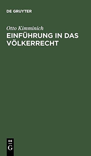 Einführung in das Völkerrecht