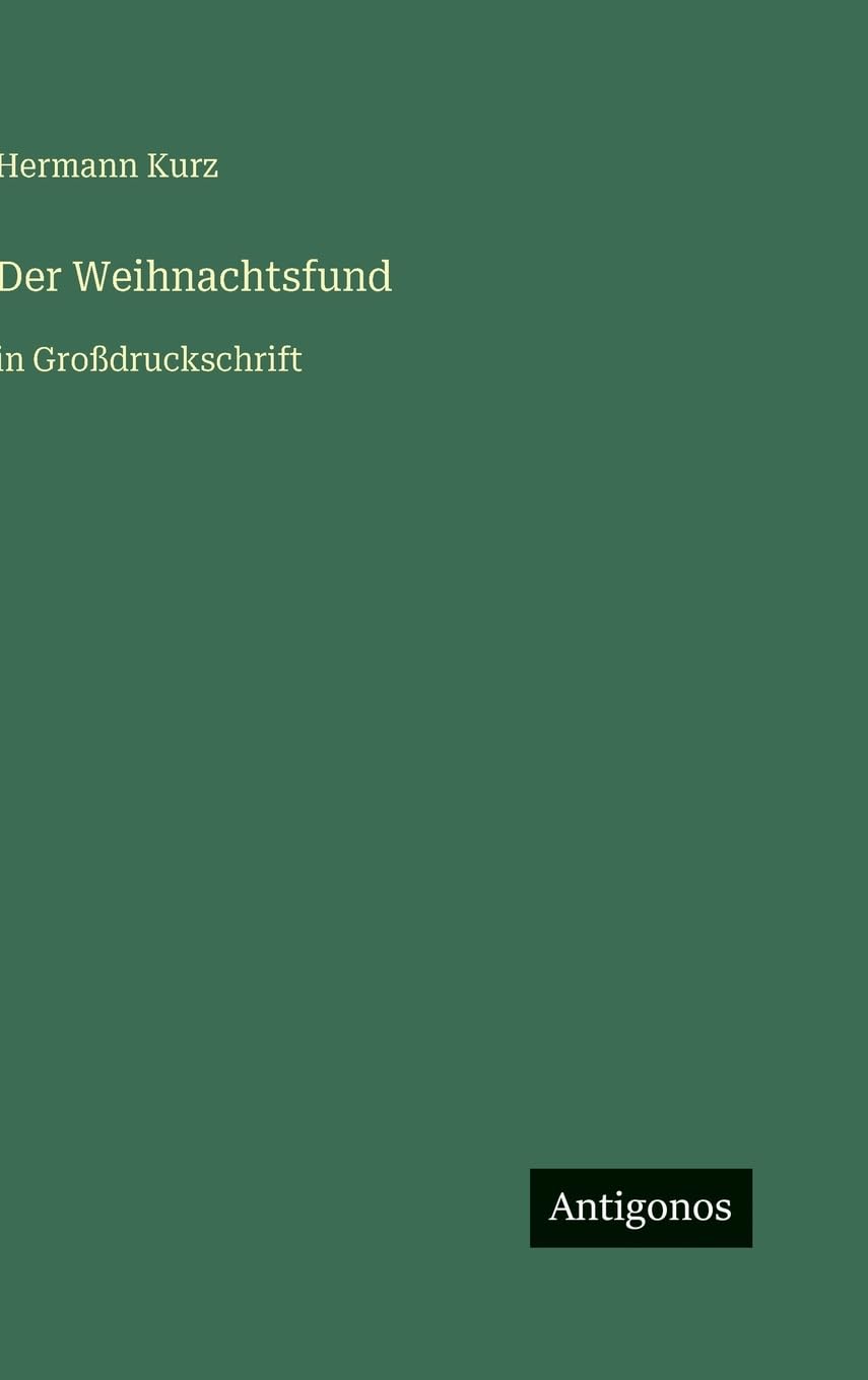 Der Weihnachtsfund: in Großdruckschrift