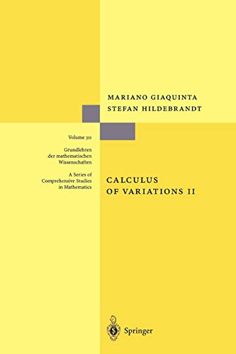 Calculus of Variations II: The Hamiltonian Formalism (Grundlehren der mathematischen Wissenschaften, 311, Band 311)