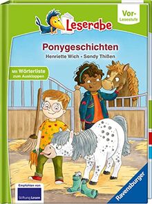 Ponygeschichten - Leserabe ab Vorschule - Erstlesebuch für Kinder ab 5 Jahren (Leserabe – Vor-Lesestufe)