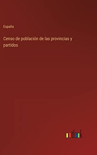 Censo de población de las provincias y partidos