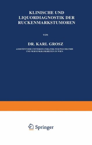 Klinische und Liquordiagnostik der Rückenmarkstumoren