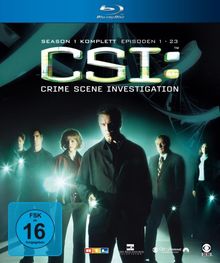 CSI: Crime Scene Investigation - komplette Season 1 [Blu-ray]