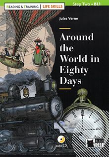 Around the World in Eighty Days: Englische Lektüre für das 3. und 4. Lernjahr. Buch + Audio-CD (Reading & training: Life Skills)