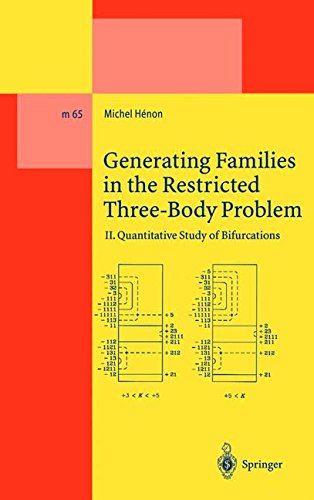 Generating Families in the Restricted Three-Body Problem: II. Quantitative Study of Bifurcations (Lecture Notes in Physics Monographs, Band 65)