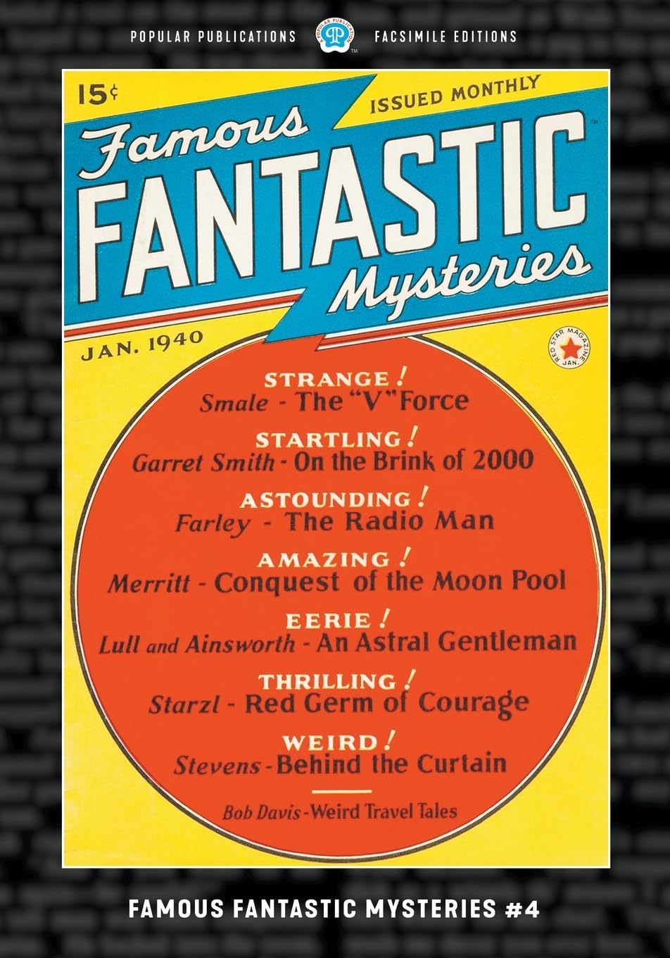 Famous Fantastic Mysteries #4: Facsimile Edition