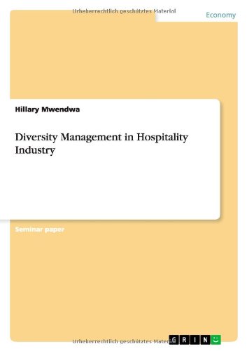 Diversity Management in Hospitality Industry