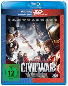 The First Avenger: Civil War 3D +2D Nachfolgeprodukt [3D Blu-ray]