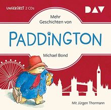 Mehr Geschichten von Paddington (Sonderausgabe zum Film): Ungekürzte Lesung mit Jürgen Thormann (2 CDs)