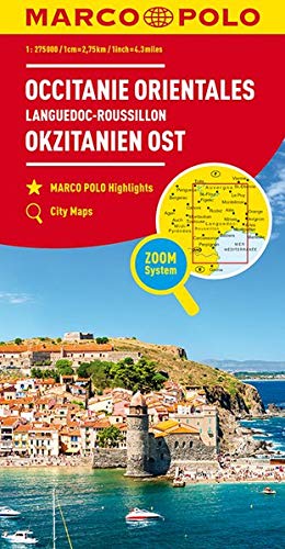MARCO POLO Karte Frankreich Languedoc-Roussillon 1:300 000: Okzitanien Ost (MARCO POLO Karten 1:300.000)