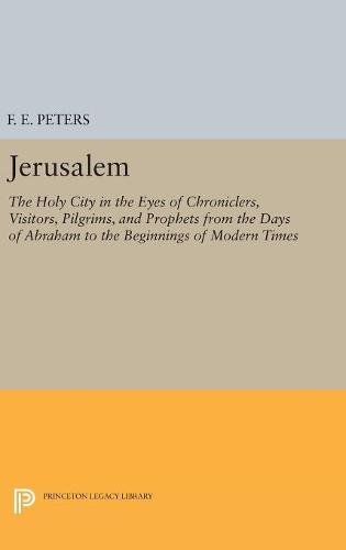 Jerusalem: The Holy City in the Eyes of Chroniclers, Visitors, Pilgrims, and Prophets from the Days of Abraham to the Beginnings of Modern Times (Princeton Legacy Library, Band 4874)