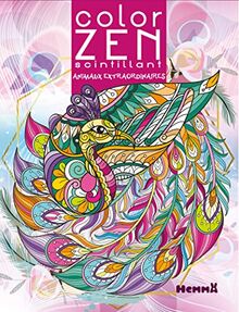 Color Zen scintillant : Animaux extraordinaires