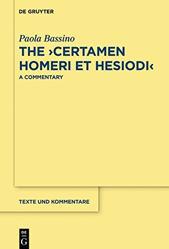 The >Certamen Homeri et Hesiodi