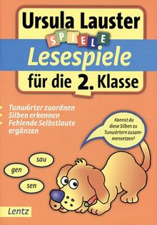 Lesespiele für die 2. Klasse