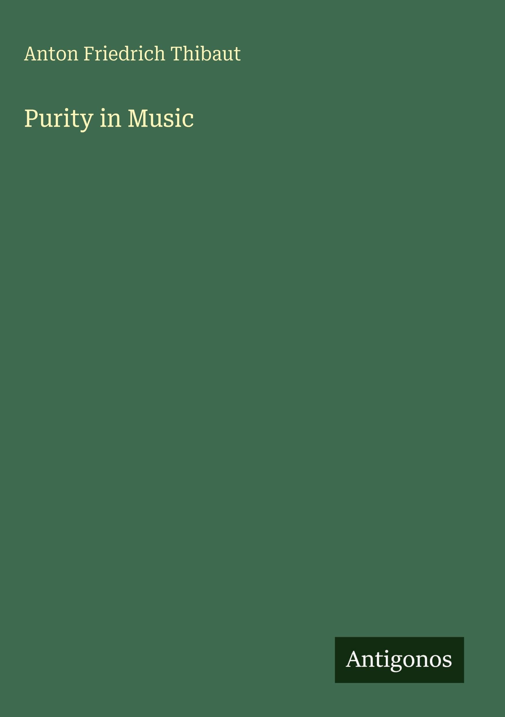 Purity in Music