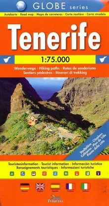 Tenerife: Road Map - Hiking Paths - Tourist Information