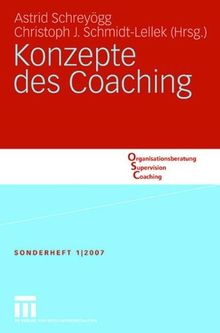 Konzepte des Coaching (Organisationsberatung, Supervision, Coaching)