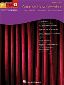 Pro Vocal Andrew Lloyd Webber Female Singers Mlc Vce Book/Cd