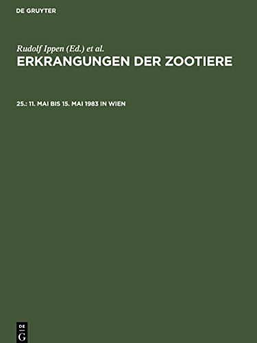 Erkrangungen der Zootiere, 25., 11. Mai bis 15. Mai 1983 in Wien