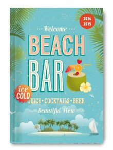 Collegetimer Beach Bar 2014/2015 - Schülerkalender A5 - Weekly - 224 Seiten