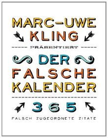 Der falsche Kalender von Marc-Uwe Kling