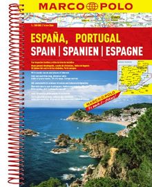 MARCO POLO Reiseatlas Spanien, Portugal 1:300.000: Mit landschaftlich schönen Strecken und Sehenswürdigkeiten