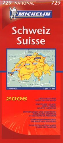 Michelin Schweiz 2006 1 : 400 000. Straßenkarte | Buch | Zustand gut