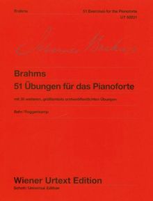 51 Übungen für das Pianoforte: mit 30 weiteren, größtenteils erstveröffentlichten Übungen. WoO 6. Klavier. (Wiener Urtext Edition)