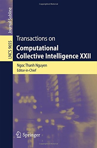 Transactions on Computational Collective Intelligence XXII (Lecture Notes in Computer Science)